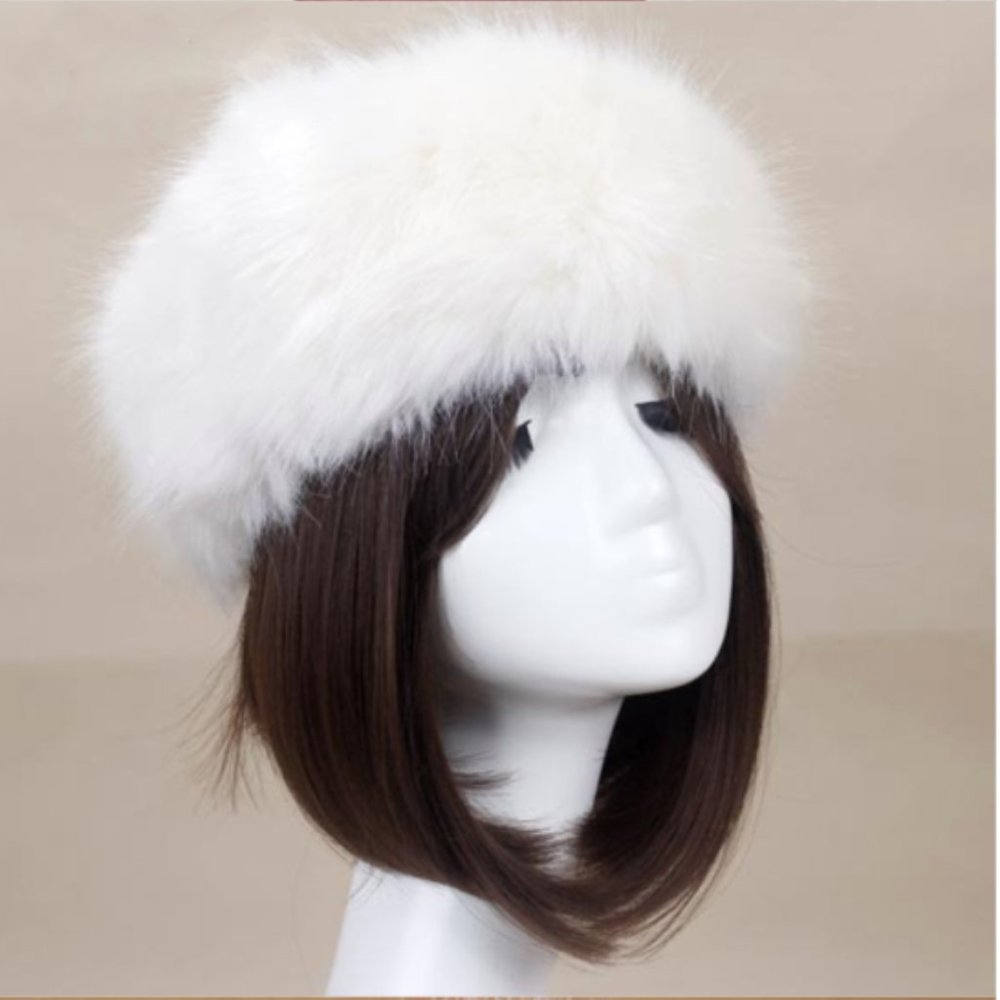 Faux Fur Head Band - Picture 2 of 3